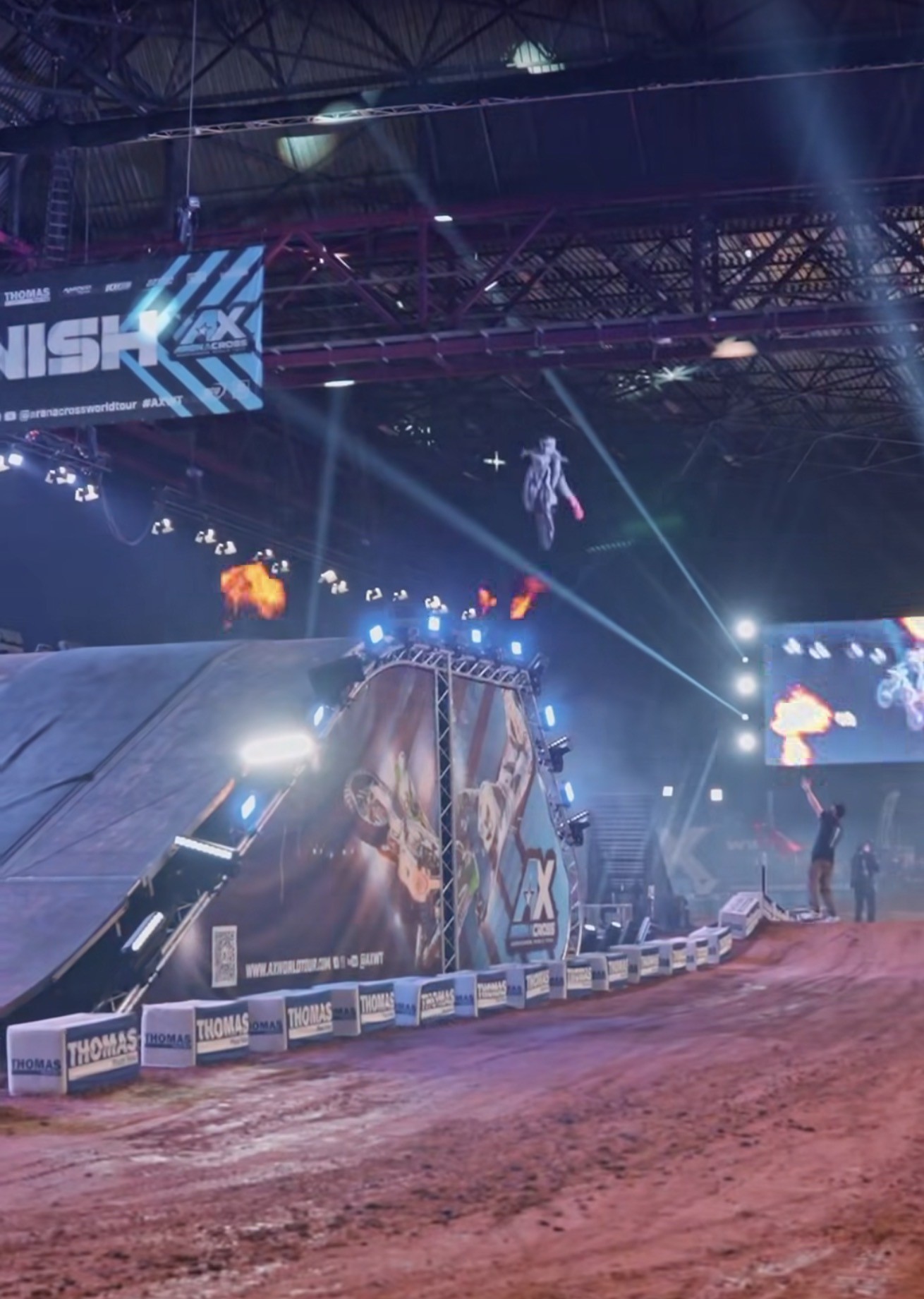 Birmingham Arenacross action